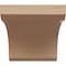 Ekena Millwork 9"W x 9"D x 9"H Wide Legacy Rough Cedar Woodgrain TimberThane Corbel, Primed Tan CORUR09X09X09LGYRCPR - alternate 6